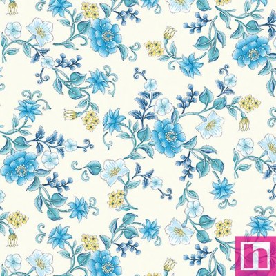 P133-2462-09 PATCH.AMERICANO VERANDA (10) 110 CM. ALGODON 100% PORCELANA Venta en piezas de 6.80 M