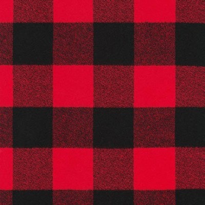 P135-SRKF-16943-3 PATCH. AMERICANO MAMMOTH FLANNEL D (04) 110 CM. ALGODON 100% ROJO Venta en piezas de 7.00 M