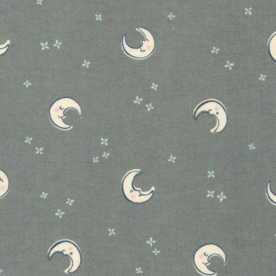 P135-SRKF-21892-304 PATCH. AMERICANO COZY COTTON FLANNEL OVER THE MOON (33) 110 CM. ALGODON 100% CENIZA Venta en piezas de 7.00 