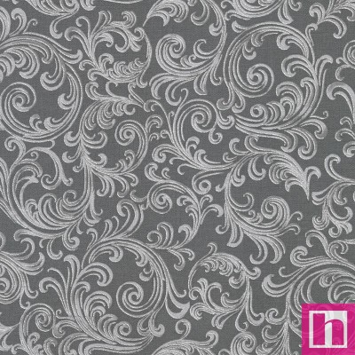 P135-SRKM-22949-305 PATCH. AMERICANO HOLIDAY FLOURISH PEPPERMINT TWIST (57) 110 CM. ALGODON 100% GRIS/PLATA Venta en piezas de 7