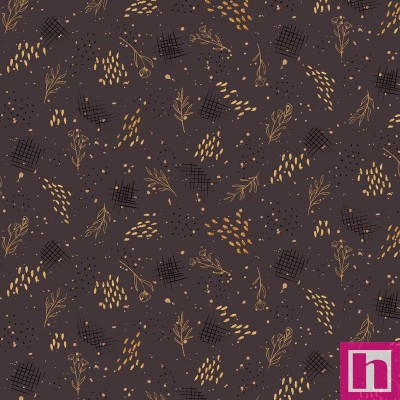 P121-DBLO5217DST PATCH. AMERICANO DESERT BLOOMS (15) 110 CM. ALGODON 100% MARENGO METALLIC Venta en piezas de 7.00 M