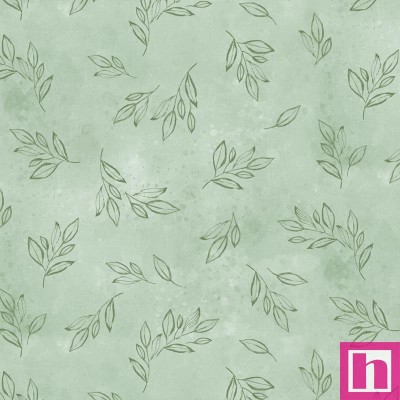 P121-FCHI5603A PATCH. AMERICANO FLORAL CHIC (12) 110 CM. ALGODON 100% VERDE Venta en piezas de 7.00 M