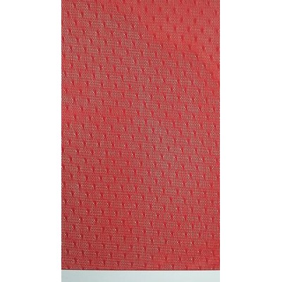 56330 DONELLA ENCAJE TOPO (02) 150 CM. POLIESTER 100% ROJO Venta en piezas de 7.00 M