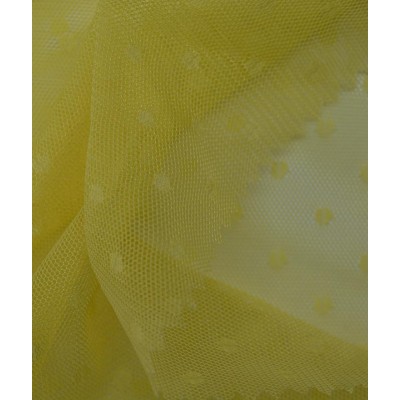 58643 ZAHIR TUL PLUMETI (09) 1.50 M. POLIESTER 100% AMARILLO Venta en piezas de 10.00 M