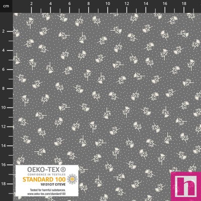 P137-4502-414 PATCH.AMERICANO GREY IS BLACK (06) 110 CM. ALGODON 100% MARENGO/BLANCO Venta en piezas de 6.00 M