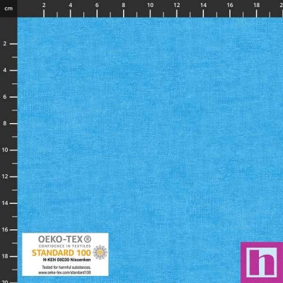 P137-4509-603 PATCH.AMERICANO MELANGE (098) 110 CM. ALGODON 100% TURQUESA Venta en piezas de 6.00 M