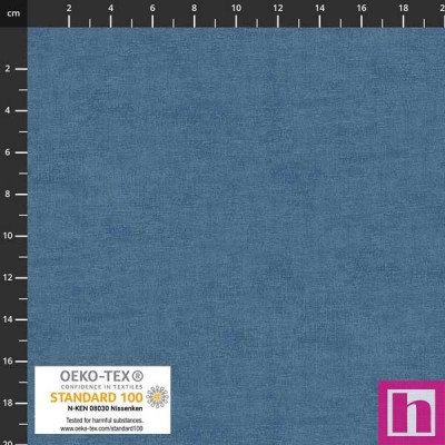 P137-4509-605 PATCH.AMERICANO MELANGE (100) 110 CM. ALGODON 100% AZUL Venta en piezas de 6.00 M