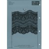 55973 LILIANE PUNTILLA NYLON 140 MM. POLIAMIDA 100% NEGRO Venta en piezas de 20.00 M