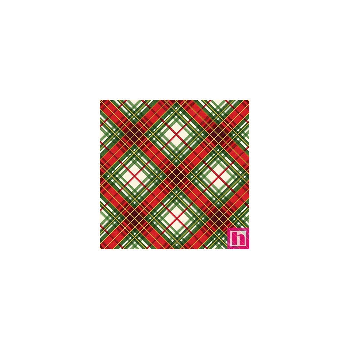 P133-14030M-99 PATCH.AMERICANO CHRISTMAS MUSICAL (08)  110 CM. ALG 100% VERDE/ROJO/METALLIC VENTA EN PZAS. DE 6.80 M APRO